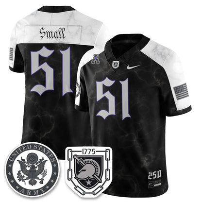 Army Black Knights Vapor Limited Jersey - 250 Years of Service and Sacrifice - Stitched