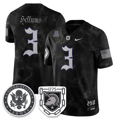 Army Black Knights Vapor Limited Jersey - 250 Years of Service and Sacrifice - Stitched