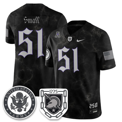 Army Black Knights Vapor Limited Jersey - 250 Years of Service and Sacrifice - Stitched