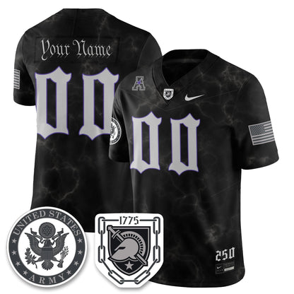 Army Black Knights Vapor Limited Jersey - 250 Years of Service and Sacrifice - Stitched