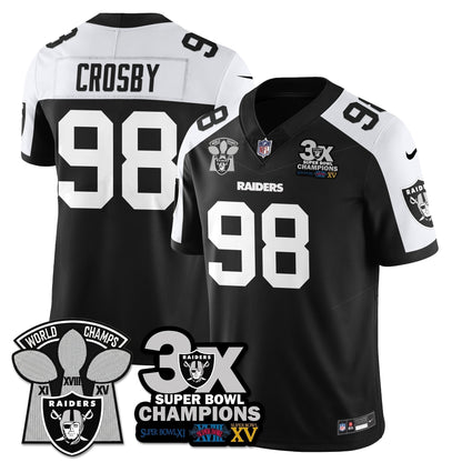 LVR 3-Time Champions Patch Vapor Limited Jersey - Stitched