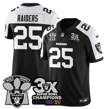 LVR 3-Time Champions Patch Vapor Limited Jersey - Stitched