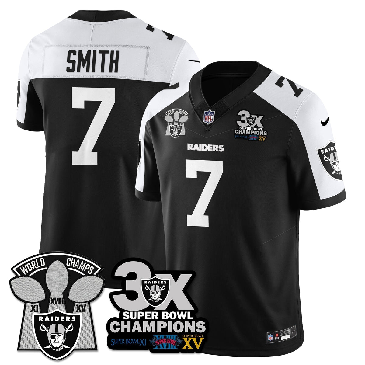 LVR 3-Time Champions Patch Vapor Limited Jersey - Stitched