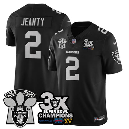 LVR 3-Time Champions Patch Vapor Limited Jersey - Stitched