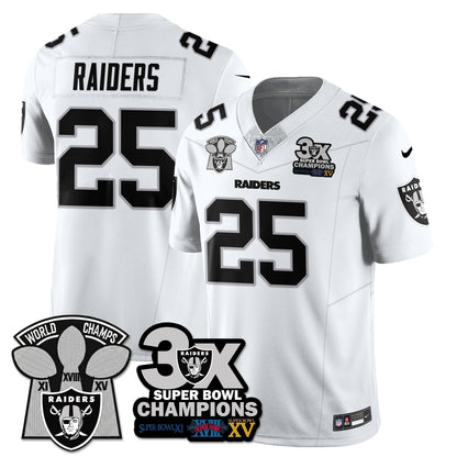LVR 3-Time Champions Patch Vapor Limited Jersey - Stitched