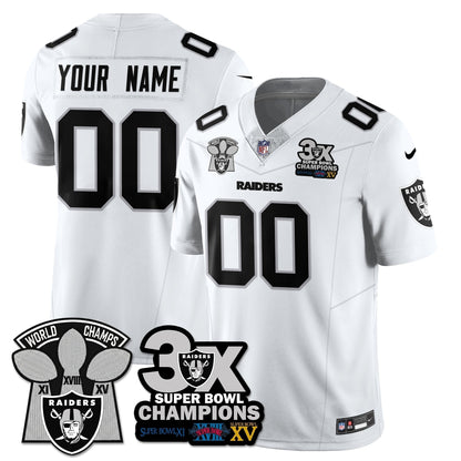 LVR 3-Time Champions Patch Vapor Limited Jersey - Stitched