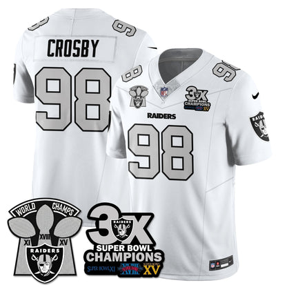 LVR 3-Time Champions Patch Vapor Limited Jersey - Stitched