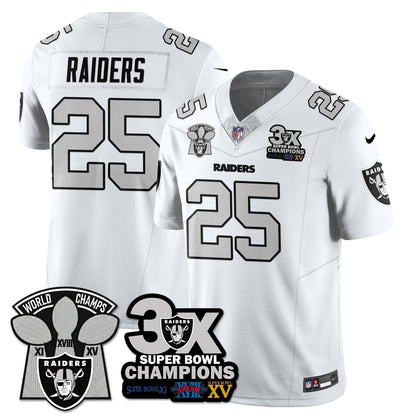 LVR 3-Time Champions Patch Vapor Limited Jersey - Stitched
