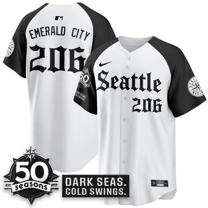 SEA 'Gothic Edition' Vapor Premier Limited Jersey - 50th Anniversary - Stitched