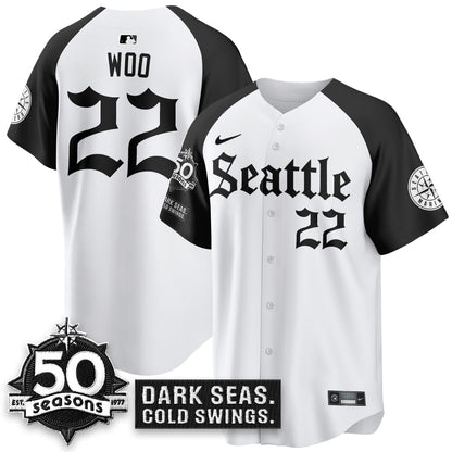 SEA 'Gothic Edition' Vapor Premier Limited Jersey - 50th Anniversary - Stitched