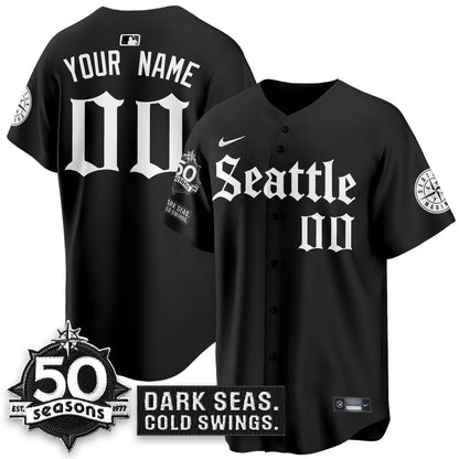 SEA 'Gothic Edition' Vapor Premier Limited Jersey - 50th Anniversary - Stitched