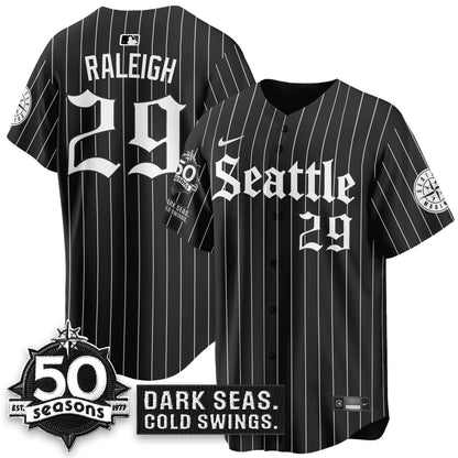 SEA 'Gothic Edition' Vapor Premier Limited Jersey - 50th Anniversary - Stitched