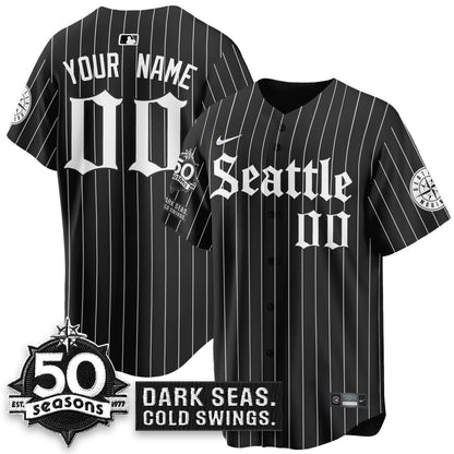 SEA 'Gothic Edition' Vapor Premier Limited Jersey - 50th Anniversary - Stitched
