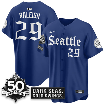 SEA 'Gothic Edition' Vapor Premier Limited Jersey - 50th Anniversary - Stitched
