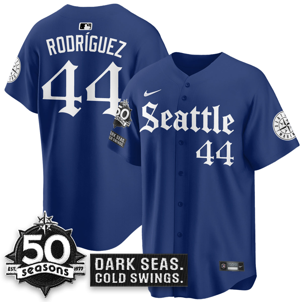 SEA 'Gothic Edition' Vapor Premier Limited Jersey - 50th Anniversary - Stitched