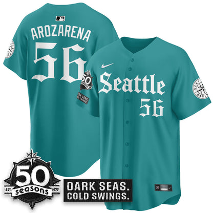 SEA 'Gothic Edition' Vapor Premier Limited Jersey - 50th Anniversary - Stitched