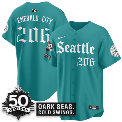 SEA 'Gothic Edition' Vapor Premier Limited Jersey - 50th Anniversary - Stitched