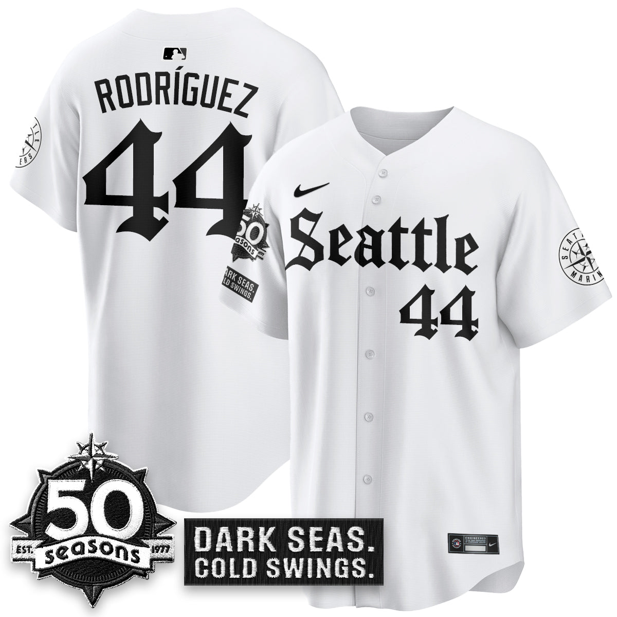 SEA 'Gothic Edition' Vapor Premier Limited Jersey - 50th Anniversary - Stitched