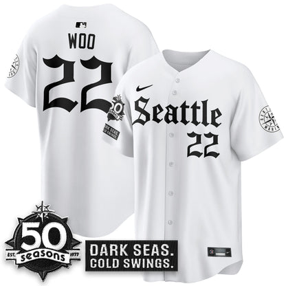 SEA 'Gothic Edition' Vapor Premier Limited Jersey - 50th Anniversary - Stitched