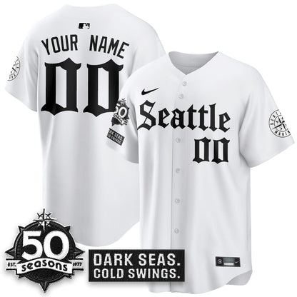 SEA 'Gothic Edition' Vapor Premier Limited Jersey - 50th Anniversary - Stitched