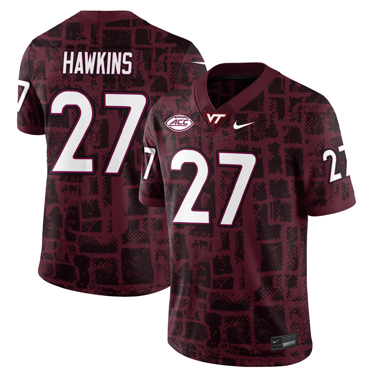 Virginia Tech Football Vapor Limited Jersey - Stitched