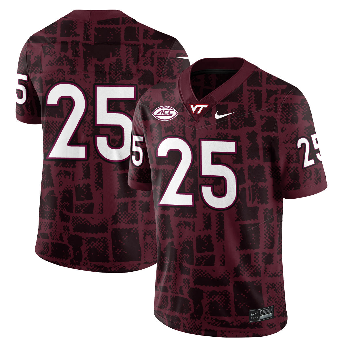 Virginia Tech Football Vapor Limited Jersey - Stitched