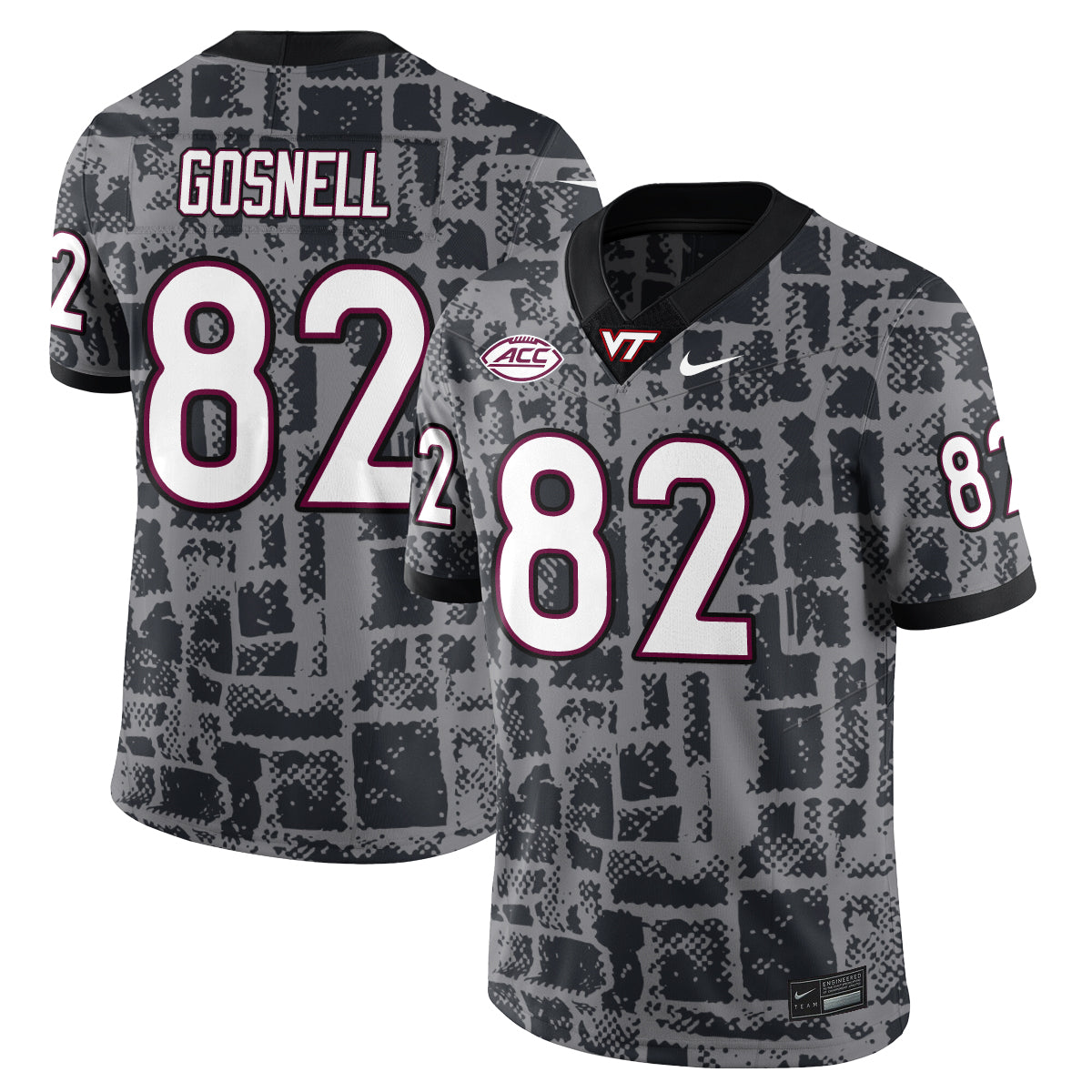 Virginia Tech Football Vapor Limited Jersey - Stitched