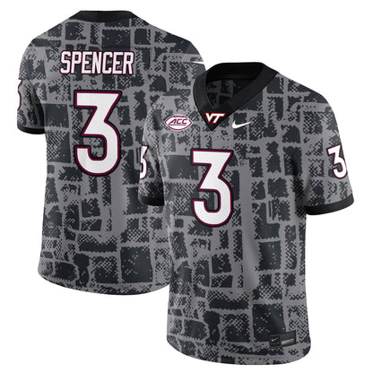 Virginia Tech Football Vapor Limited Jersey - Stitched