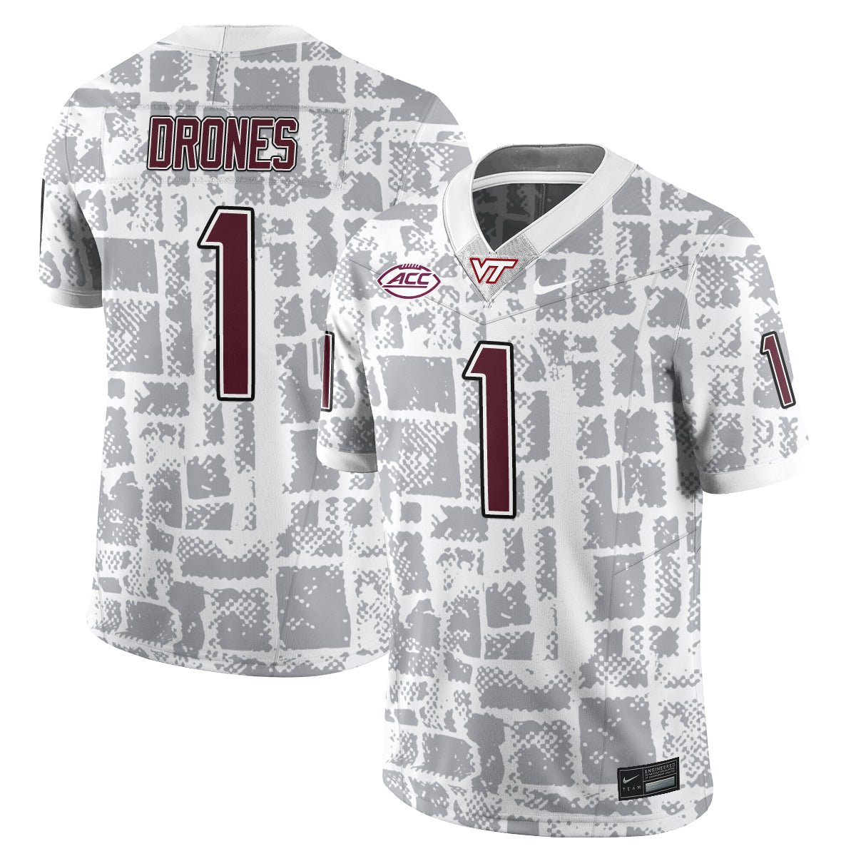 Virginia Tech Football Vapor Limited Jersey - Stitched