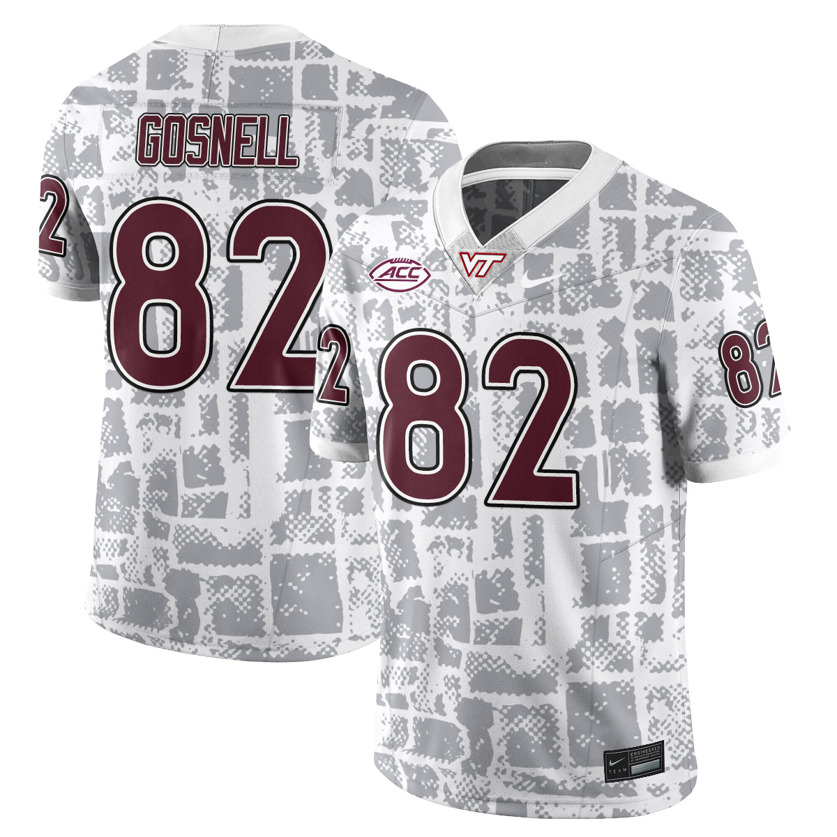 Virginia Tech Football Vapor Limited Jersey - Stitched