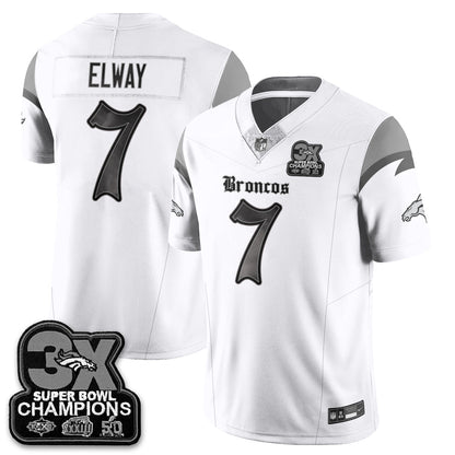 DEN 'Dark Gothic' Vapor Limited Jersey - 3-Time Champions - Stitched