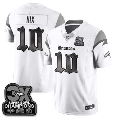 DEN 'Dark Gothic' Vapor Limited Jersey - 3-Time Champions - Stitched