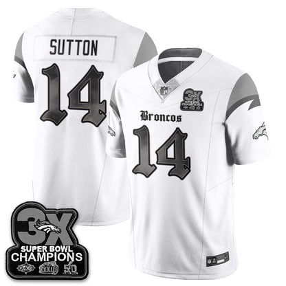 DEN 'Dark Gothic' Vapor Limited Jersey - 3-Time Champions - Stitched