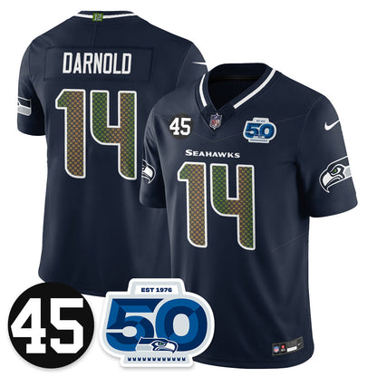 SEA Vapor Limited Jersey - Honor Kenny Easley - Stitched