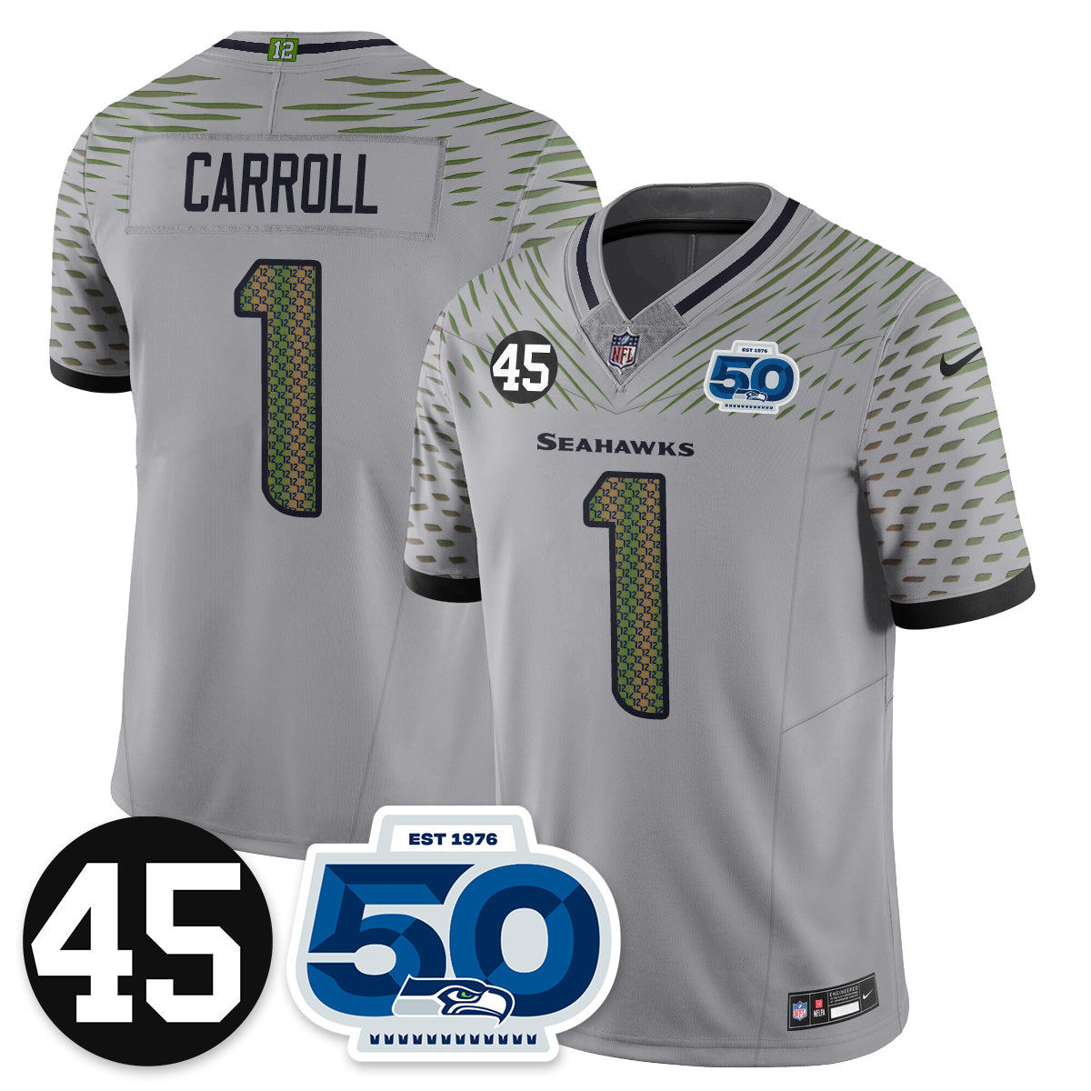 SEA Vapor Limited Jersey - Honor Kenny Easley - Stitched
