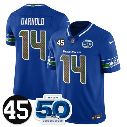 SEA Vapor Limited Jersey - Honor Kenny Easley - Stitched