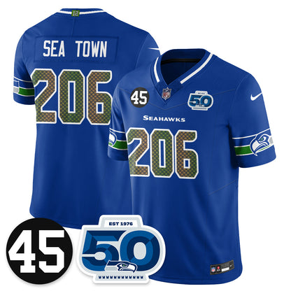 SEA Vapor Limited Jersey - Honor Kenny Easley - Stitched