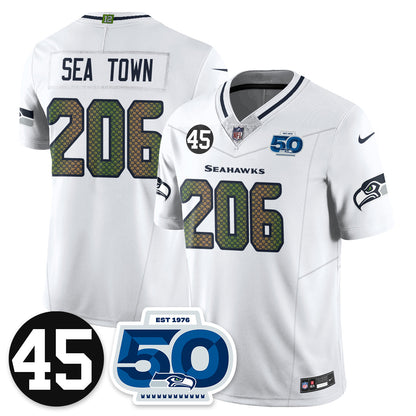 SEA Vapor Limited Jersey - Honor Kenny Easley - Stitched