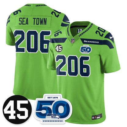 SEA Vapor Limited Jersey - Honor Kenny Easley - Stitched