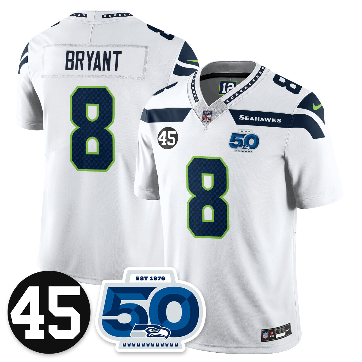 SEA Vapor Limited Jersey - Honor Kenny Easley - Stitched
