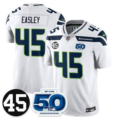SEA Vapor Limited Jersey - Honor Kenny Easley - Stitched