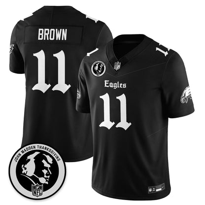 PHI Gothic Vapor Limited Jersey - John Madden Patch - Stitched