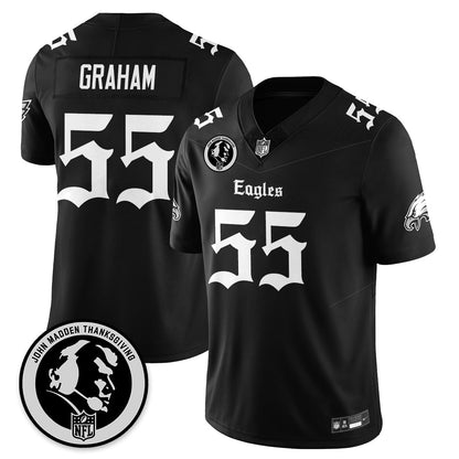PHI Gothic Vapor Limited Jersey - John Madden Patch - Stitched