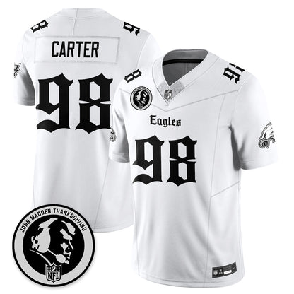 PHI Gothic Vapor Limited Jersey - John Madden Patch - Stitched