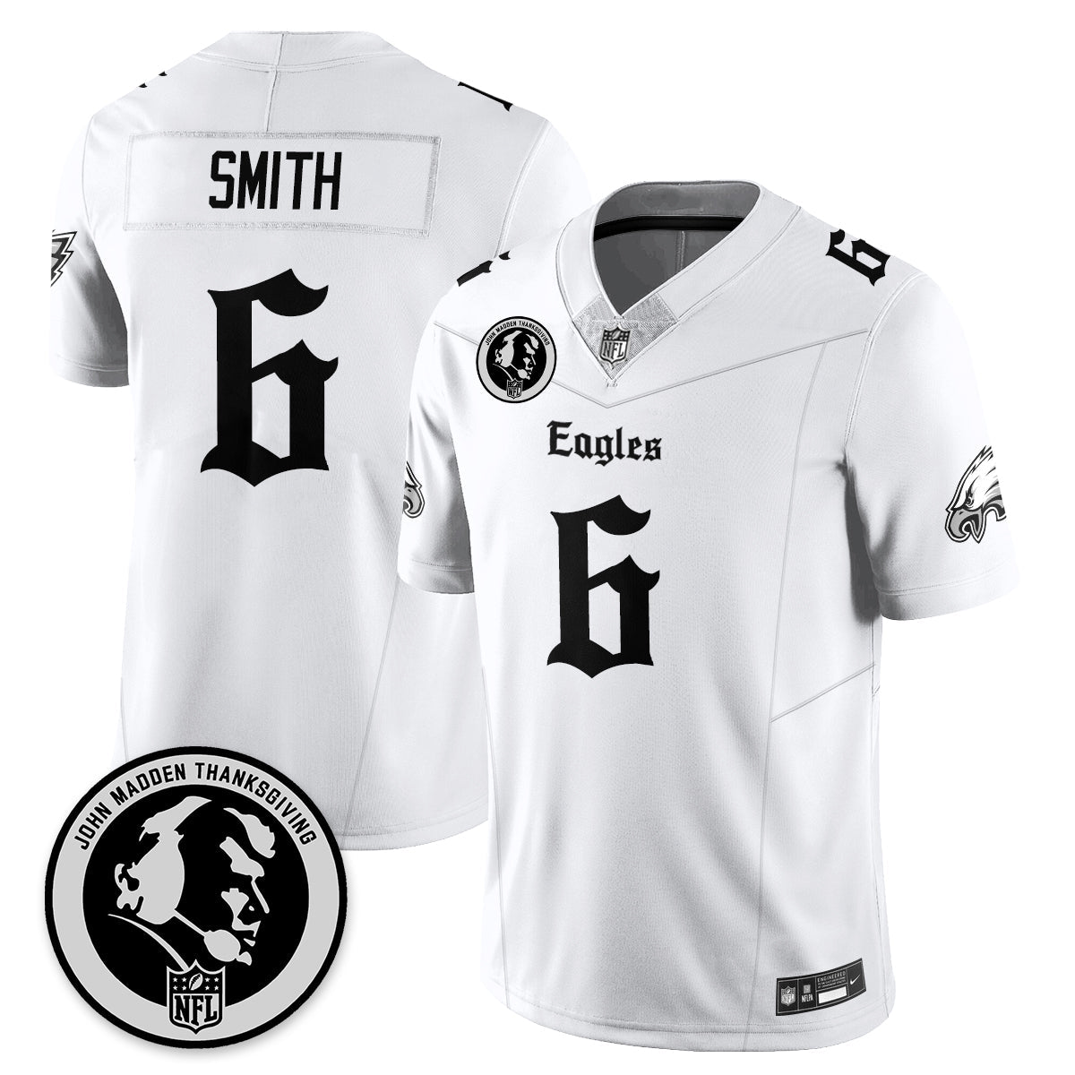 PHI Gothic Vapor Limited Jersey - John Madden Patch - Stitched