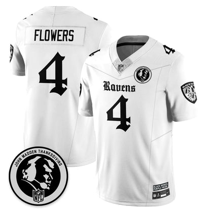 BAL Gothic Vapor Limited Jersey - John Madden Patch - Stitched
