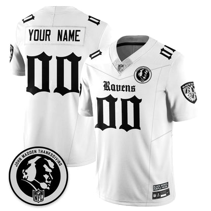 BAL Gothic Vapor Limited Jersey - John Madden Patch - Stitched
