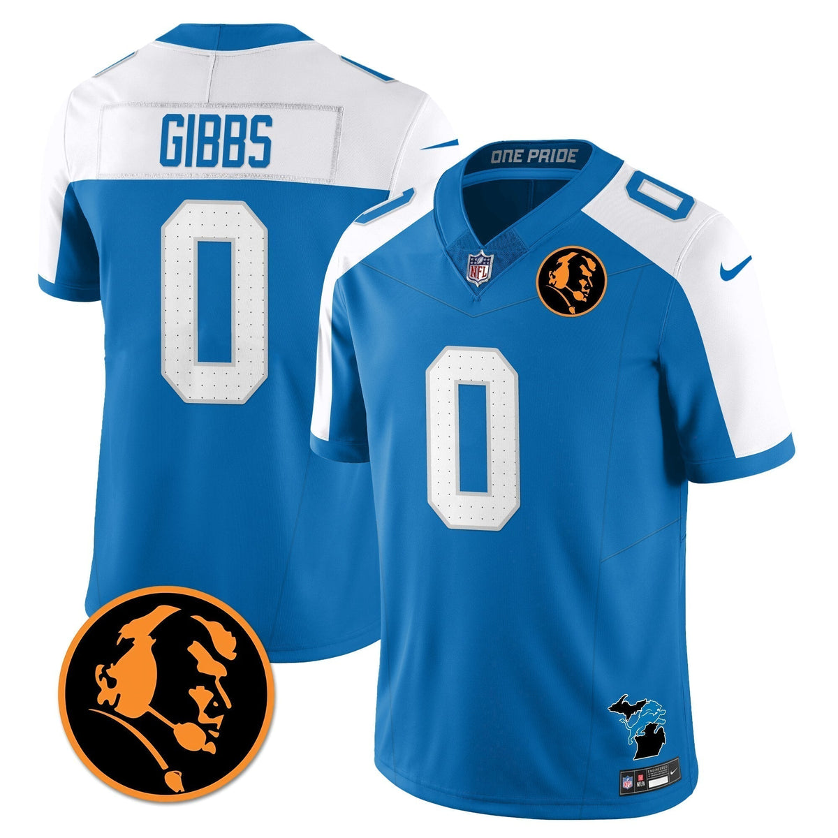 DET Vapor Limited Jersey - John Madden Patch - Stitched
