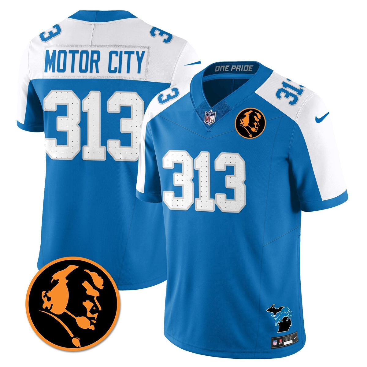 DET Vapor Limited Jersey - John Madden Patch - Stitched