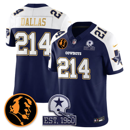 DAL Vapor Limited Gold Jersey - John Madden Patch - Stitched